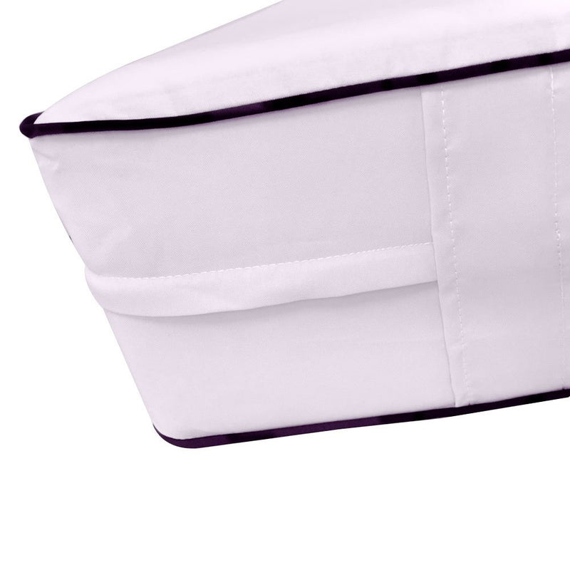 Outdoor Mattress Fitted Sheet Twin Size (75" x 39" x 8") Slip Cover Only