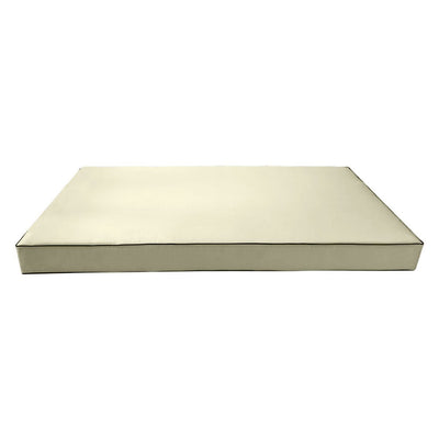 Outdoor Mattress Fitted Sheet Twin Size (75" x 39" x 8") Slip Cover Only