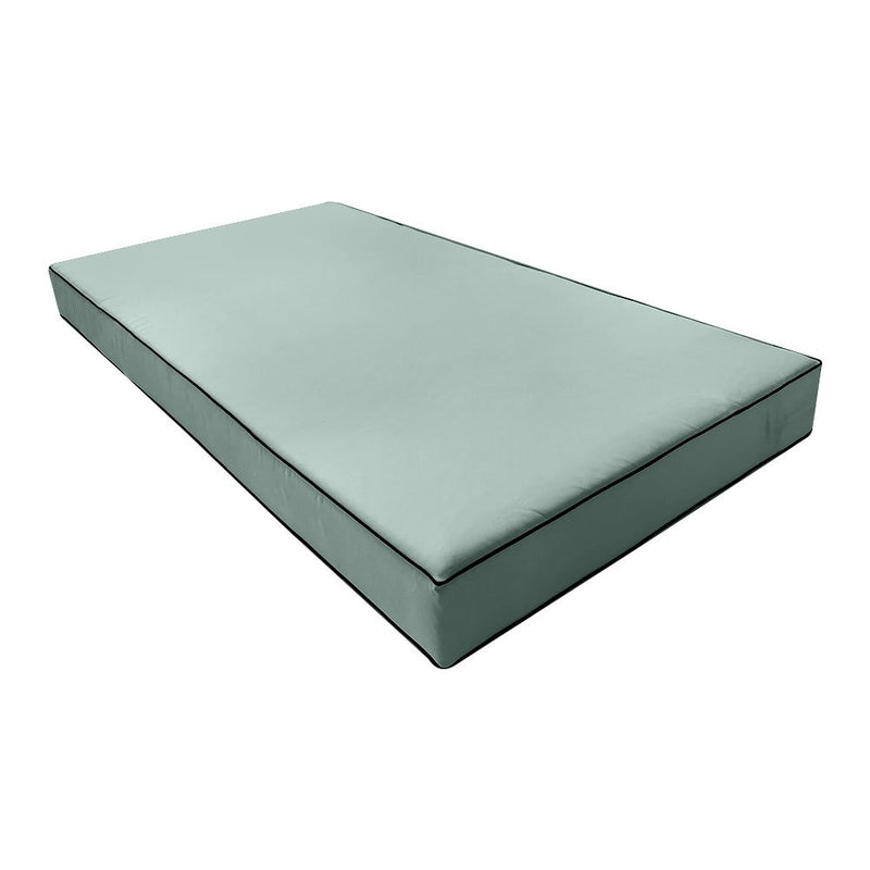 Outdoor Mattress Fitted Sheet Twin Size (75" x 39" x 8") Slip Cover Only