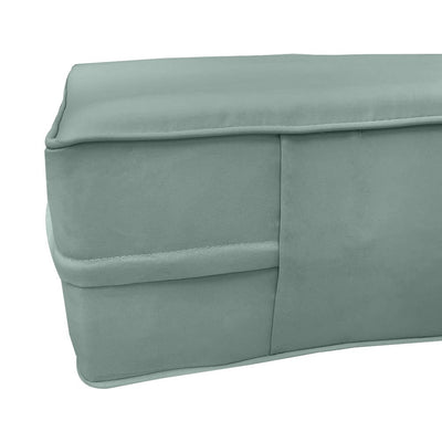 Outdoor Mattress Fitted Sheet Twin Size (75" x 39" x 8") Slip Cover Only