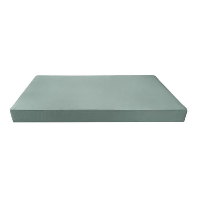 Outdoor Mattress Fitted Sheet Twin Size (75" x 39" x 8") Slip Cover Only