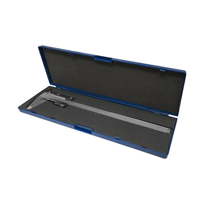 12" Precision Vernier Caliper Long Jaw Stainless Steel Vernier Fine Adjustment .001'' Grad