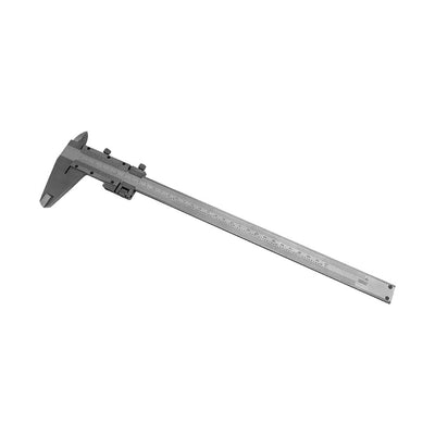 12" Precision Vernier Caliper Long Jaw Stainless Steel Vernier Fine Adjustment .001'' Grad