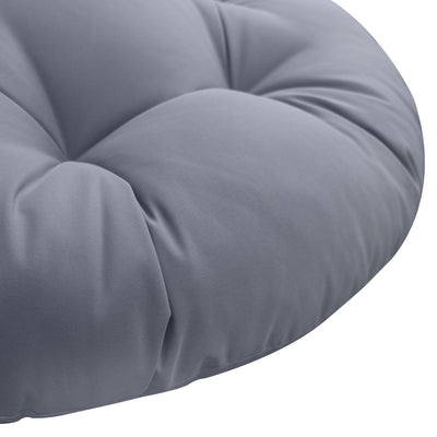 44" x 6" Outdoor/Indoor Round Papasan Ottoman Cushion Pillow Swing Chair