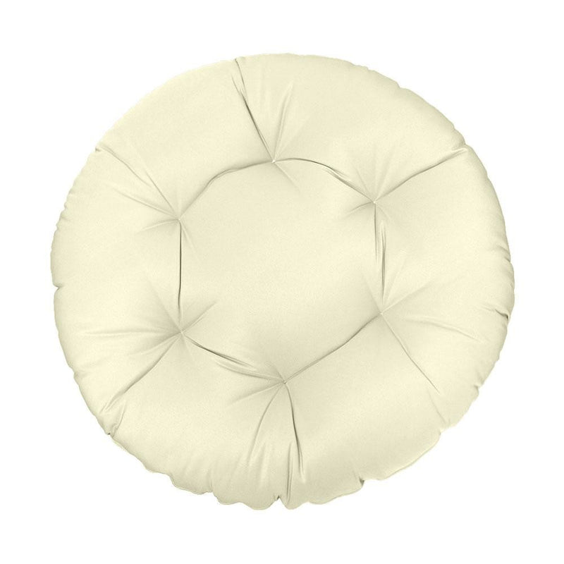 48" x 6" Round Papasan Ottoman Cushion Pillow Swing Chair Outdoor/Indoor