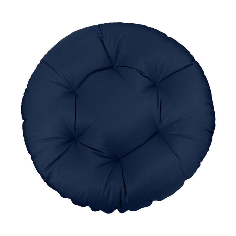 48" x 6" Round Papasan Ottoman Cushion Pillow Swing Chair Outdoor/Indoor