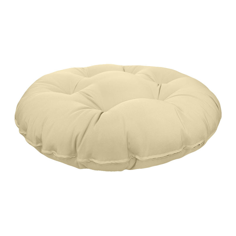 48" x 6" Round Papasan Ottoman Cushion Pillow Swing Chair Outdoor/Indoor