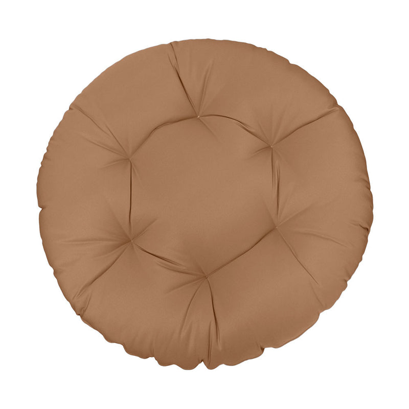 48" x 6" Round Papasan Ottoman Cushion Pillow Swing Chair Outdoor/Indoor