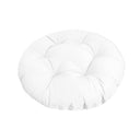 44" x 6" Outdoor/Indoor Round Papasan Ottoman Cushion Pillow Swing Chair