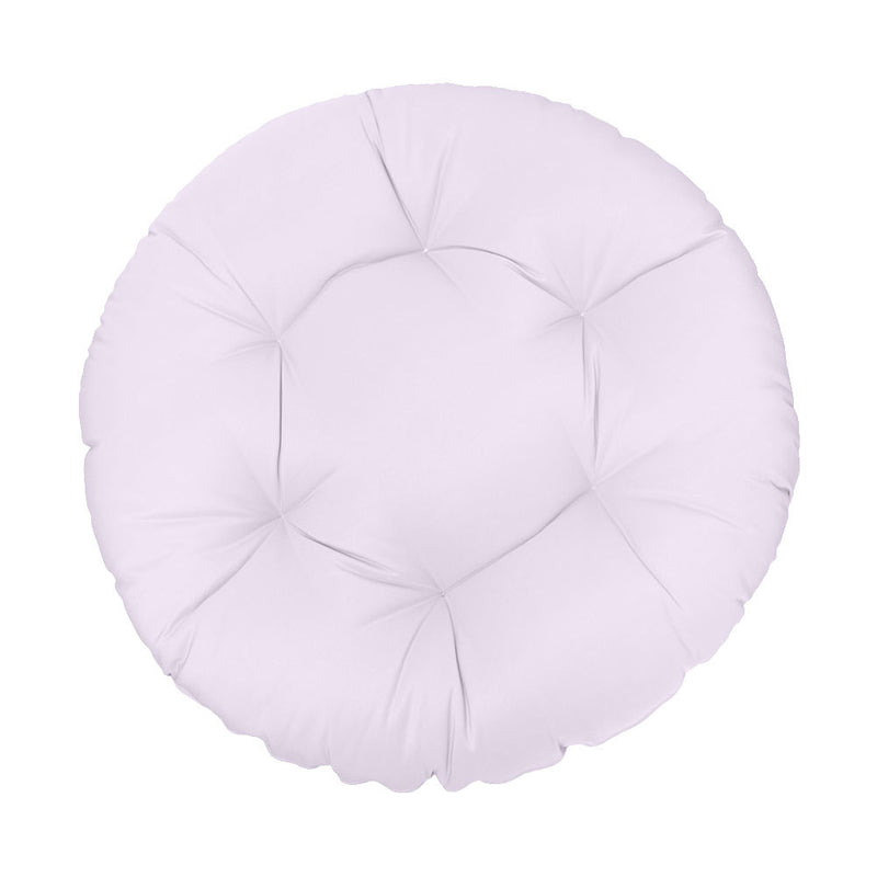 44" x 6" Outdoor/Indoor Round Papasan Ottoman Cushion Pillow Swing Chair