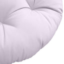44" x 6" Outdoor/Indoor Round Papasan Ottoman Cushion Pillow Swing Chair