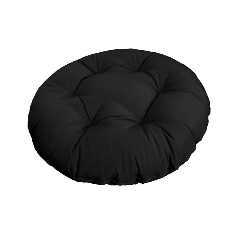 44" x 6" Outdoor/Indoor Round Papasan Ottoman Cushion Pillow Swing Chair