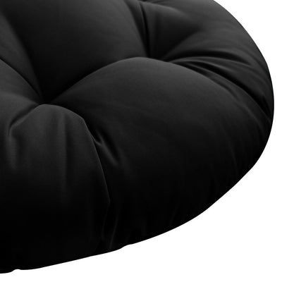 48" x 6" Round Papasan Ottoman Cushion Pillow Swing Chair Outdoor/Indoor