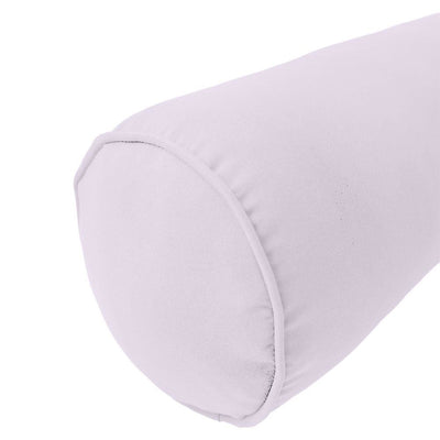 Model-6 AD107 Full Size 73" x 8" Piped Trim Bolster Pillow Cushion Outdoor SLIP COVER ONLY