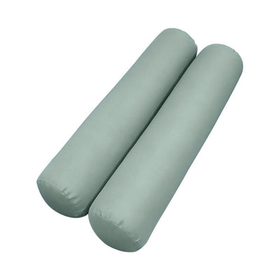 Model-6 AD002 Twin-XL Size 78" x 8" Knife Edge Bolster Pillow Cushion Outdoor SLIP COVER ONLY
