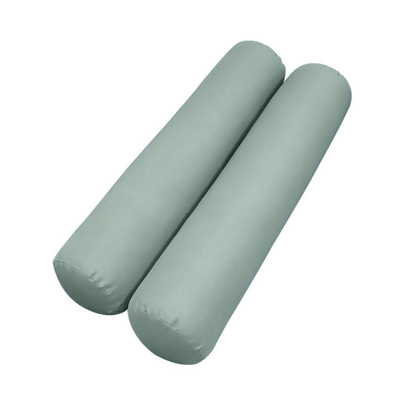 Model-6 AD002 Twin-XL Size 78" x 8" Knife Edge Bolster Pillow Cushion Outdoor SLIP COVER ONLY