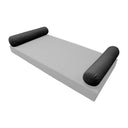 Model-5 AD003 Crib Size 26" x 8" Knife Edge Bolster Pillow Cushion Outdoor SLIP COVER ONLY