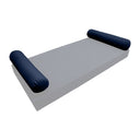 Model-5 AD101 Crib Size 26" x 8" Knife Edge Bolster Pillow Cushion Outdoor SLIP COVER ONLY