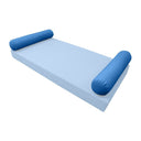 Model-5 AD102 Crib Size 26" x 8" Knife Edge Bolster Pillow Cushion Outdoor SLIP COVER ONLY