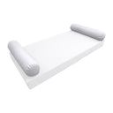 Model-5 AD105 Crib Size 26" x 8" Knife Edge Bolster Pillow Cushion Outdoor SLIP COVER ONLY