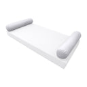 Model-5 AD105 Crib Size 26" x 8" Knife Edge Bolster Pillow Cushion Outdoor SLIP COVER ONLY