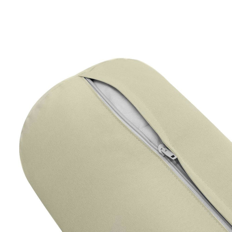 Model-5 AD005 Full Size 52" x 8" Knife Edge Bolster Pillow Cushion Outdoor SLIP COVER ONLY