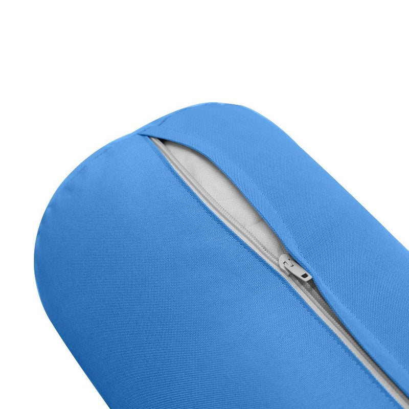 Model-5 AD102 Full Size 52" x 8" Knife Edge Bolster Pillow Cushion Outdoor SLIP COVER ONLY