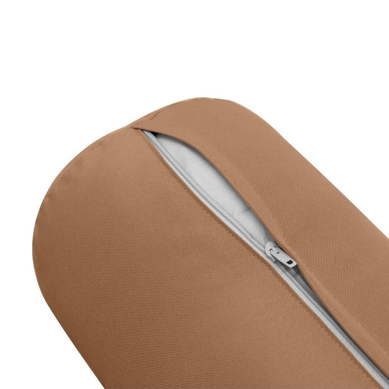 Model-5 AD104 Full Size 52" x 8" Knife Edge Bolster Pillow Cushion Outdoor SLIP COVER ONLY