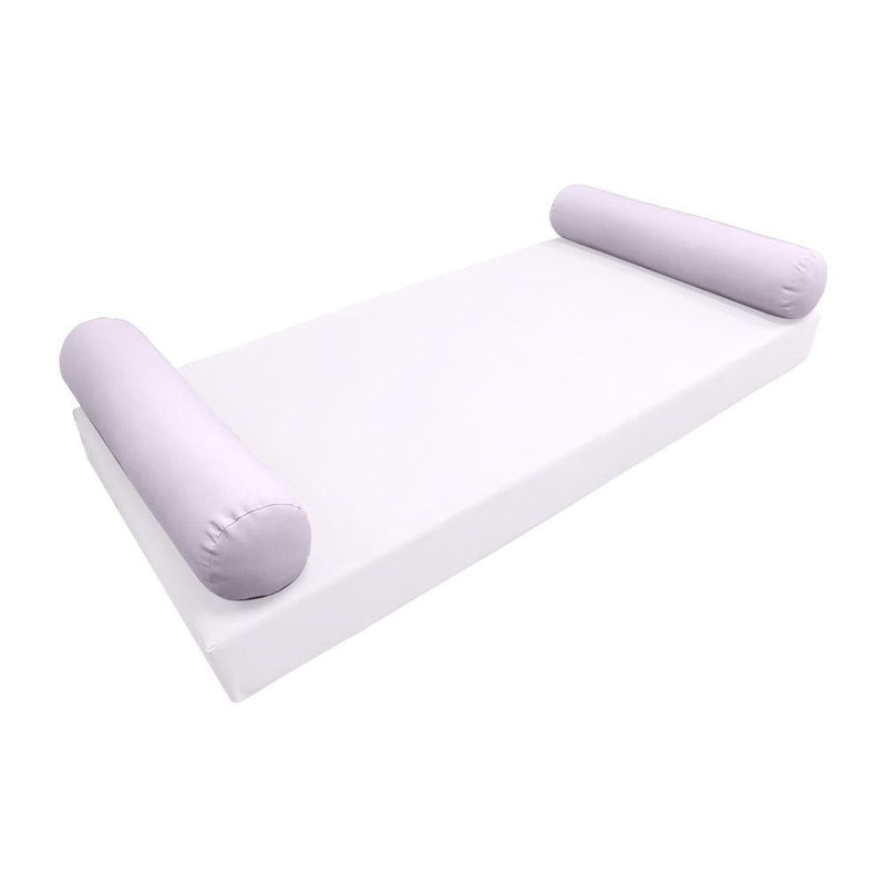 Model-5 AD107 Full Size 52" x 8" Knife Edge Bolster Pillow Cushion Outdoor SLIP COVER ONLY