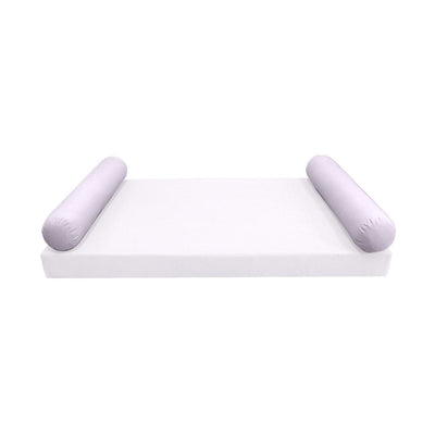 Model-5 AD107 Full Size 52" x 8" Knife Edge Bolster Pillow Cushion Outdoor SLIP COVER ONLY
