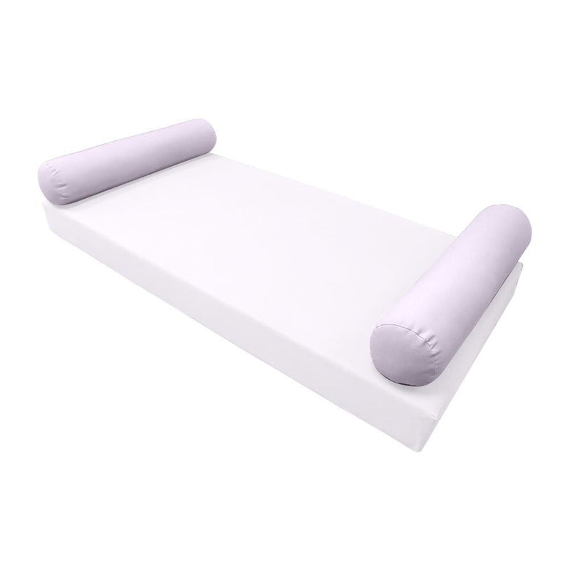 Model-5 AD107 Full Size 52" x 8" Knife Edge Bolster Pillow Cushion Outdoor SLIP COVER ONLY