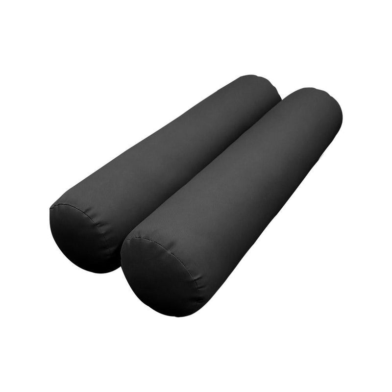Model-5 AD003 Queen Size 58" x 8" Knife Edge Bolster Pillow Cushion Outdoor SLIP COVER ONLY