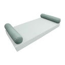 Model-5 AD002 Twin Size 37" x 8" Knife Edge Bolster Pillow Cushion Outdoor SLIP COVER ONLY