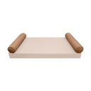 Model-5 AD104 Twin Size 37" x 8" Piped Trim Bolster Pillow Cushion Outdoor SLIP COVER ONLY