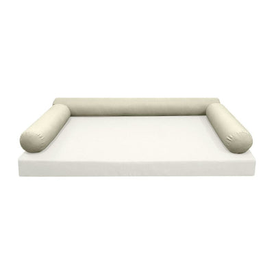 Model-6 AD005 Full Size 73" x 8" Knife Edge Bolster Pillow Cushion Outdoor SLIP COVER ONLY