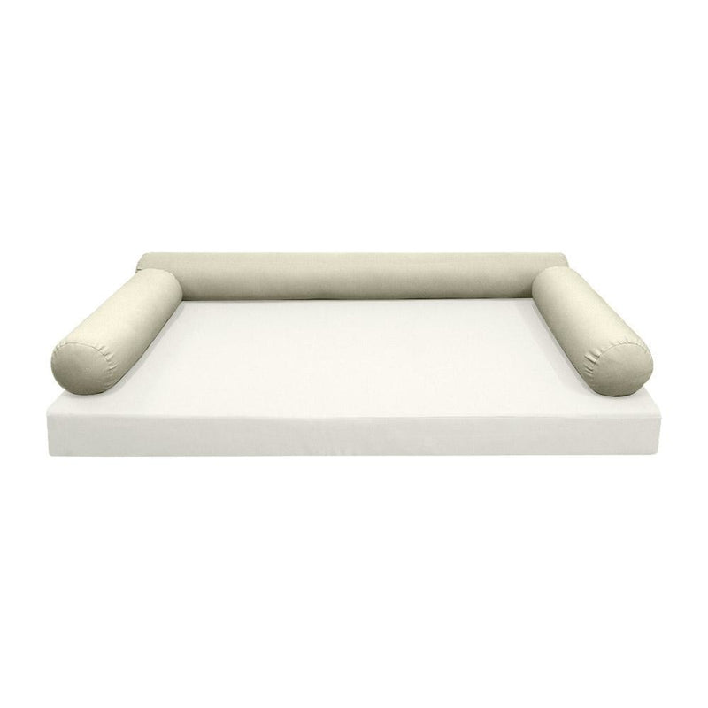 Model-6 AD005 Full Size 73" x 8" Knife Edge Bolster Pillow Cushion Outdoor SLIP COVER ONLY
