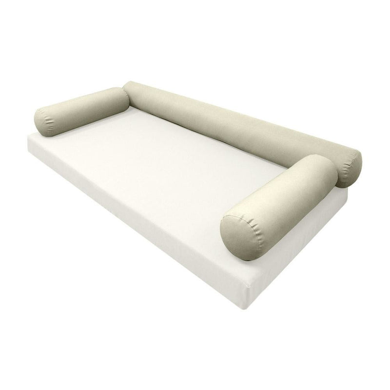 Model-6 AD005 Full Size 73" x 8" Knife Edge Bolster Pillow Cushion Outdoor SLIP COVER ONLY