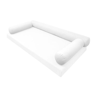Model-6 AD106 Full Size 73" x 8" Knife Edge Bolster Pillow Cushion Outdoor SLIP COVER ONLY