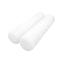 *COVER ONLY*-Model-5 Outdoor Daybed Mattress Bolster Pillow Slipcovers Knife Edge Twin -AD106