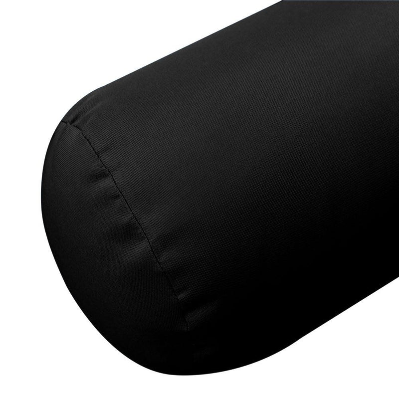 *COVER ONLY*-Model-5 Outdoor Daybed Mattress Bolster Pillow Slipcovers Knife Edge Twin-XL -AD109