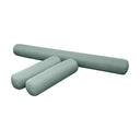 *COVER ONLY*-Model-6 Outdoor Daybed Mattress Bolster Pillow Slipcovers Knife Edge Crib-AD002