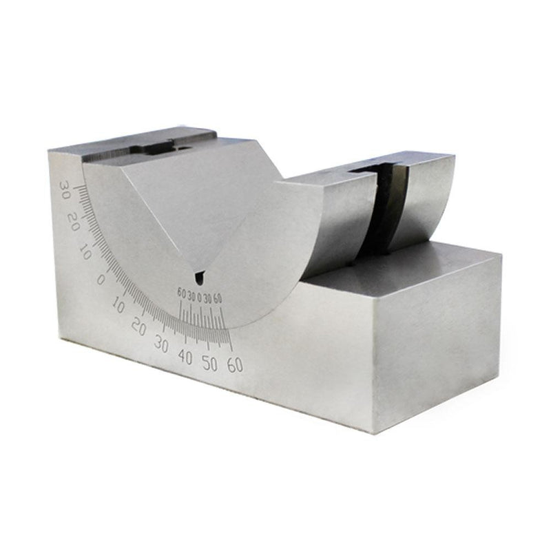 .0004"/.01mm Precision Angle Block 0-60 Degree V Groove Angle Block Gauge