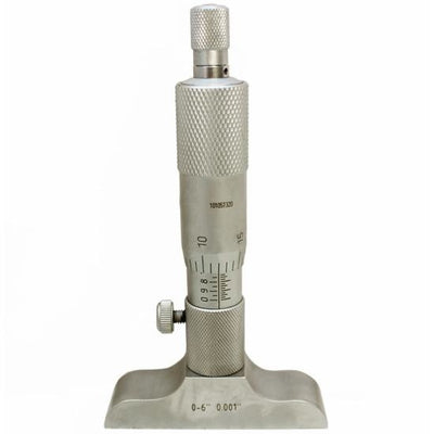 .001'' Measure Depth Micrometer Set Hardened Toolmaker Milling Range 0-6'' GRAD