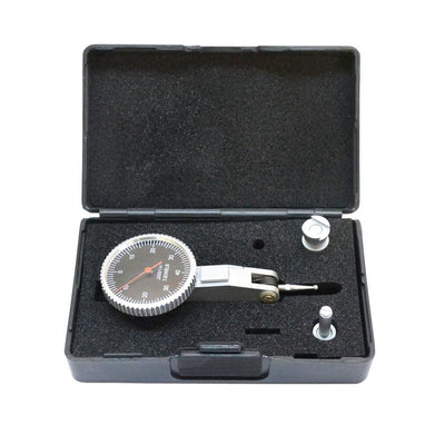 .008" Dial Test Indicator Graduation .0001'' Jewels Black Face Mechanic Precision Measuring Tool Scale