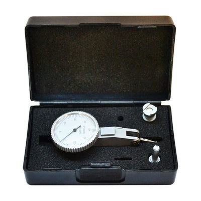 .008" Dial Test Indicator Graduation .0001'' Jewels White Face Mechanic Precision Measuring Tool Scale