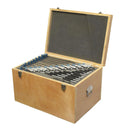 0"- 12" Outside Micrometer Set 0.0001" Graduation Carbide Tipped Ratchet Stop Lock Nut Machinist Measuring Tool