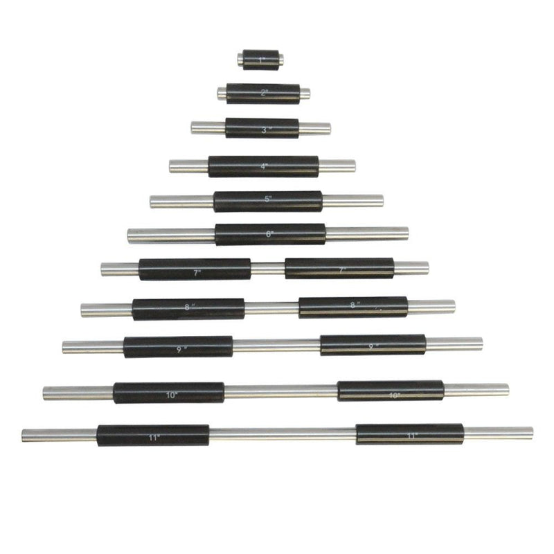 0"- 12" Outside Micrometer Set 0.0001" Graduation Carbide Tipped Ratchet Stop Lock Nut Machinist Measuring Tool