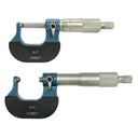 0-1" Precision Ball Anvil Flat Spindle Micrometer 0.0001" Graduation Machinist Gauge Measuring Tool