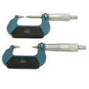 0-1" Precision Point Micrometer Ratchet Stop Carbide Tip 0.0001" Graduation Machinist Gauge Measuring Tool