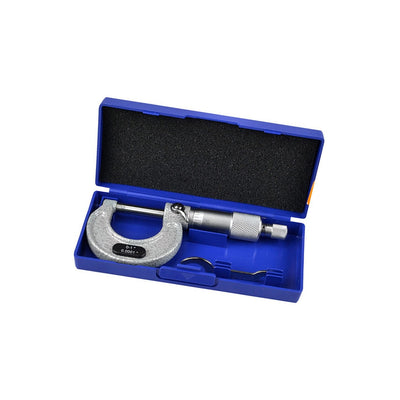 0-1" SNK Style Solid Metal Frame Outside Micrometer Digital Counter Ratchet Stop 0.0001" Grad